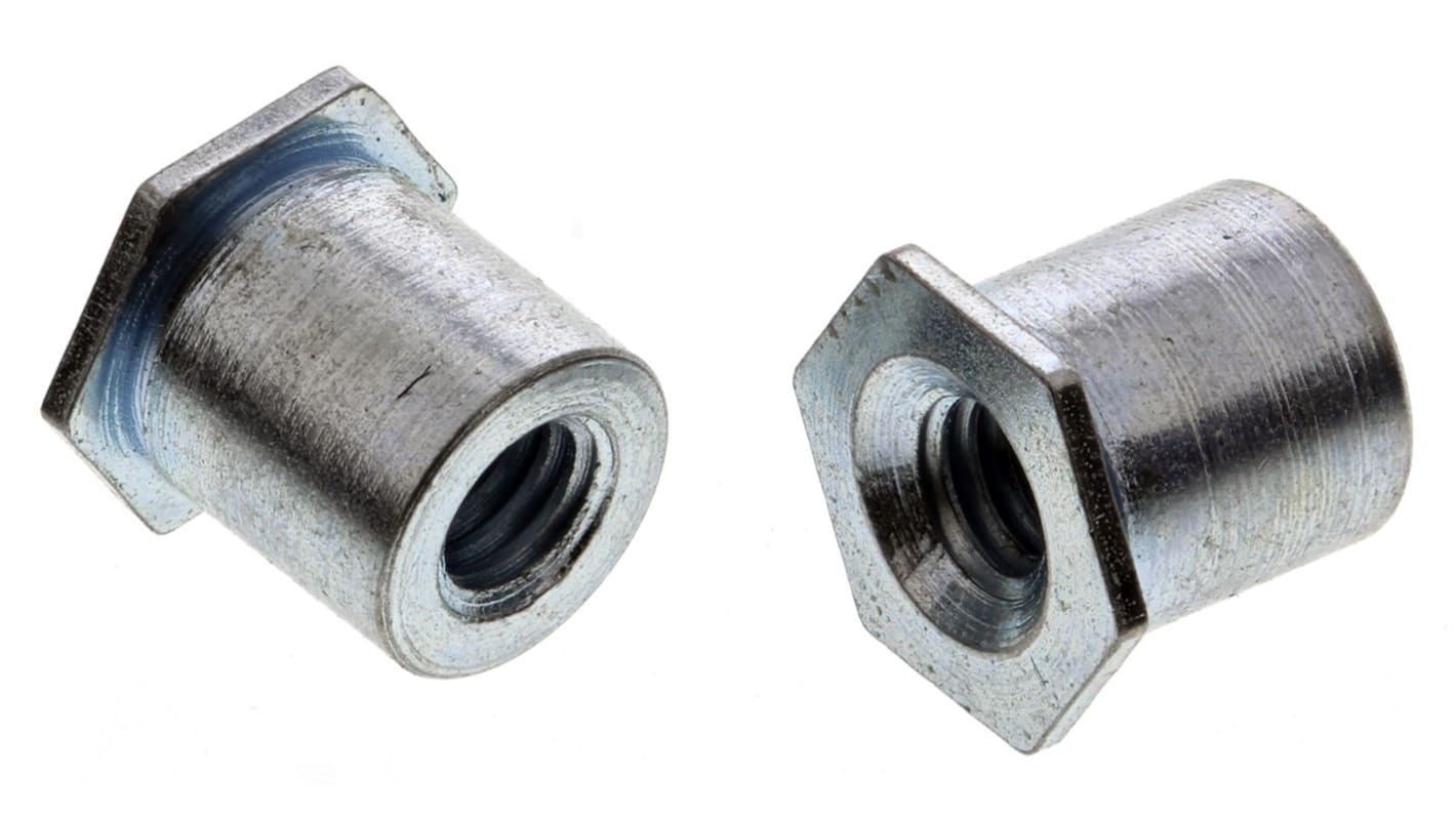 Kołek dystansowy, Stalowe, Powlekane cynkiem, M3, średnica otworu: 5.4mm