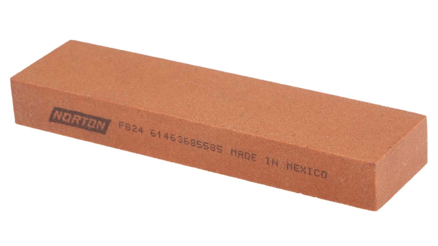 Norton Fine Rectangular Sharpening Stone, 102mm x 25mm x 13mm