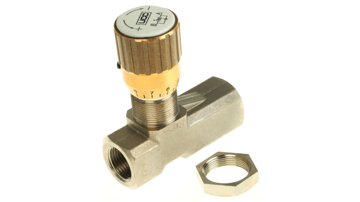 Parker Inline Mounting Hydraulic Flow Control Valve, G 3/8, 210bar, SCV1701, 3L/min