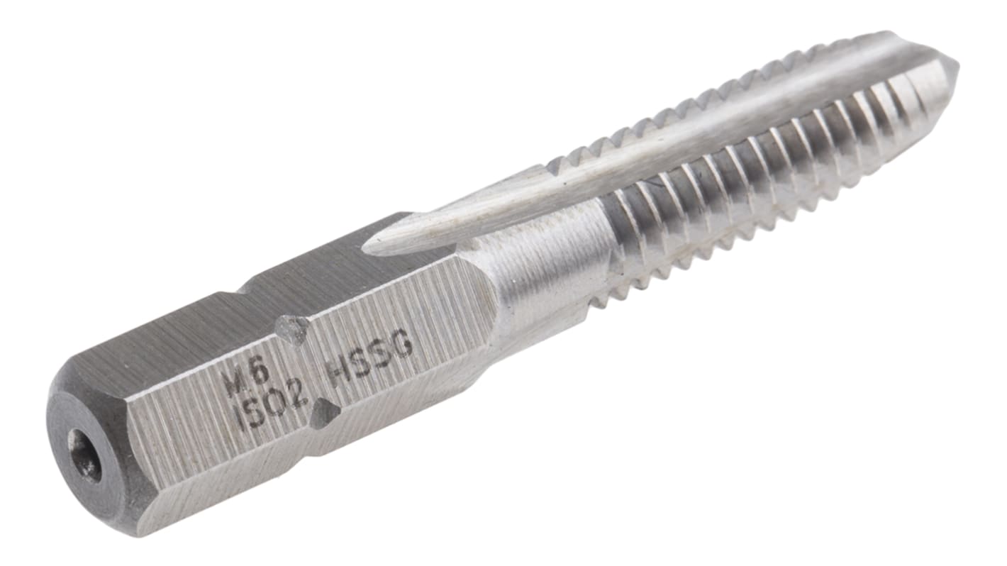 RS PRO Threading Tap, M6 Thread, Metric Standard