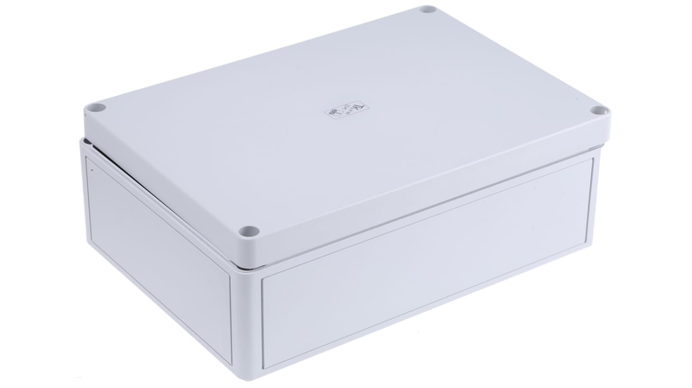 Spelsberg TK PC Series Grey Polycarbonate Enclosure, IP66, Grey Lid, 254 x 180 x 90mm