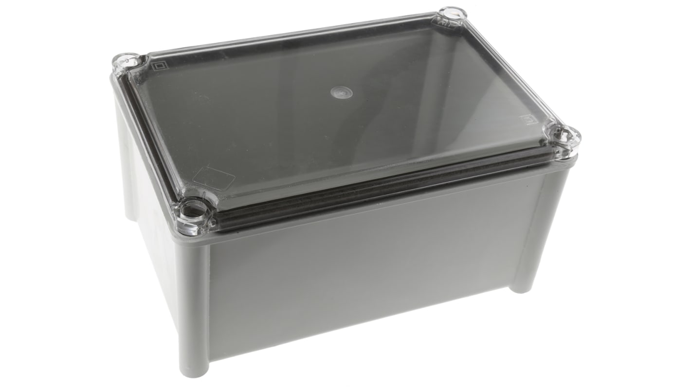 Caja CAHORS de Fibra de Vidrio Gris, 270 x 180 x 141mm, IP66