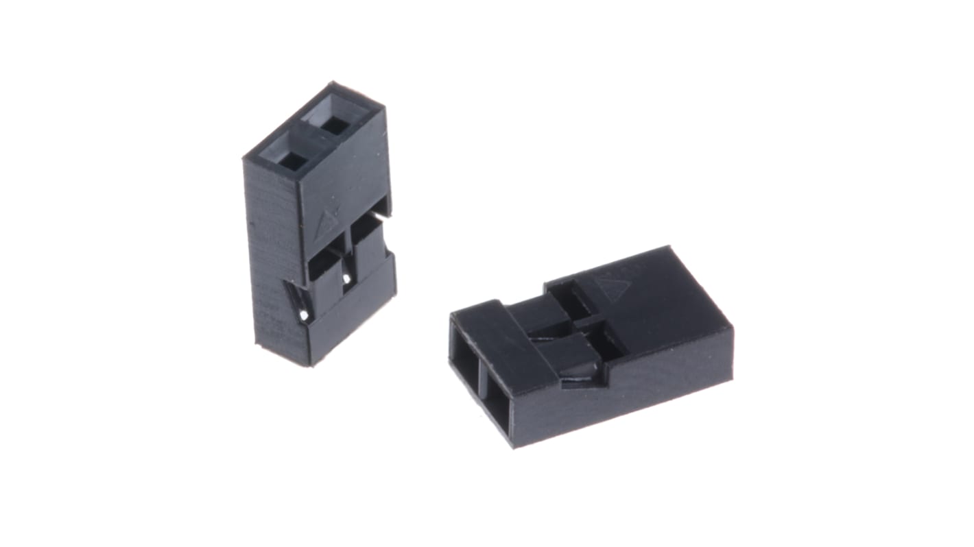 Carcasa de conector Swann-Morton M22-3010200, Serie M22-30, paso: 2mm, 2 contactos, , 1 fila filas, Recto, Hembra,