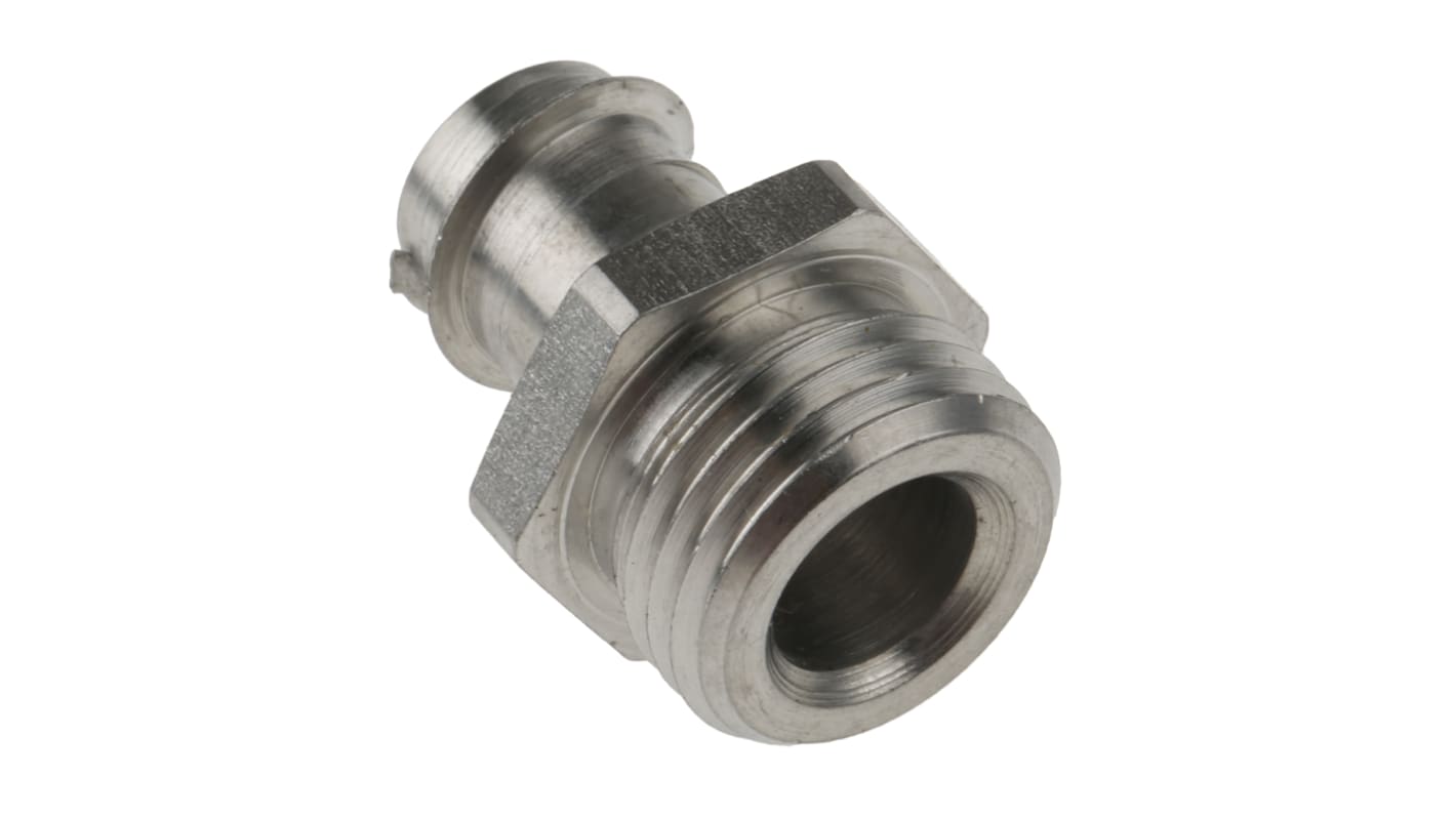 Racor para conducto Kopex, Recto de Acero Inoxidable 316 Metálico, tamaño nom. 12mm, rosca PG9, IP40