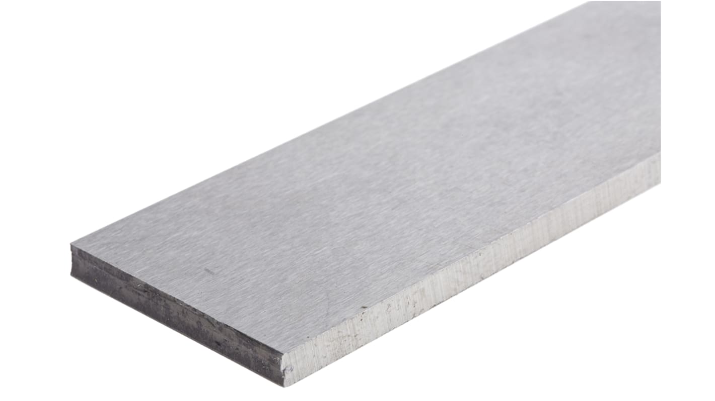 RS PRO Mild Steel Rectangular Bar 6mm Diameter, 25mm W, 6mm H, 500mm L