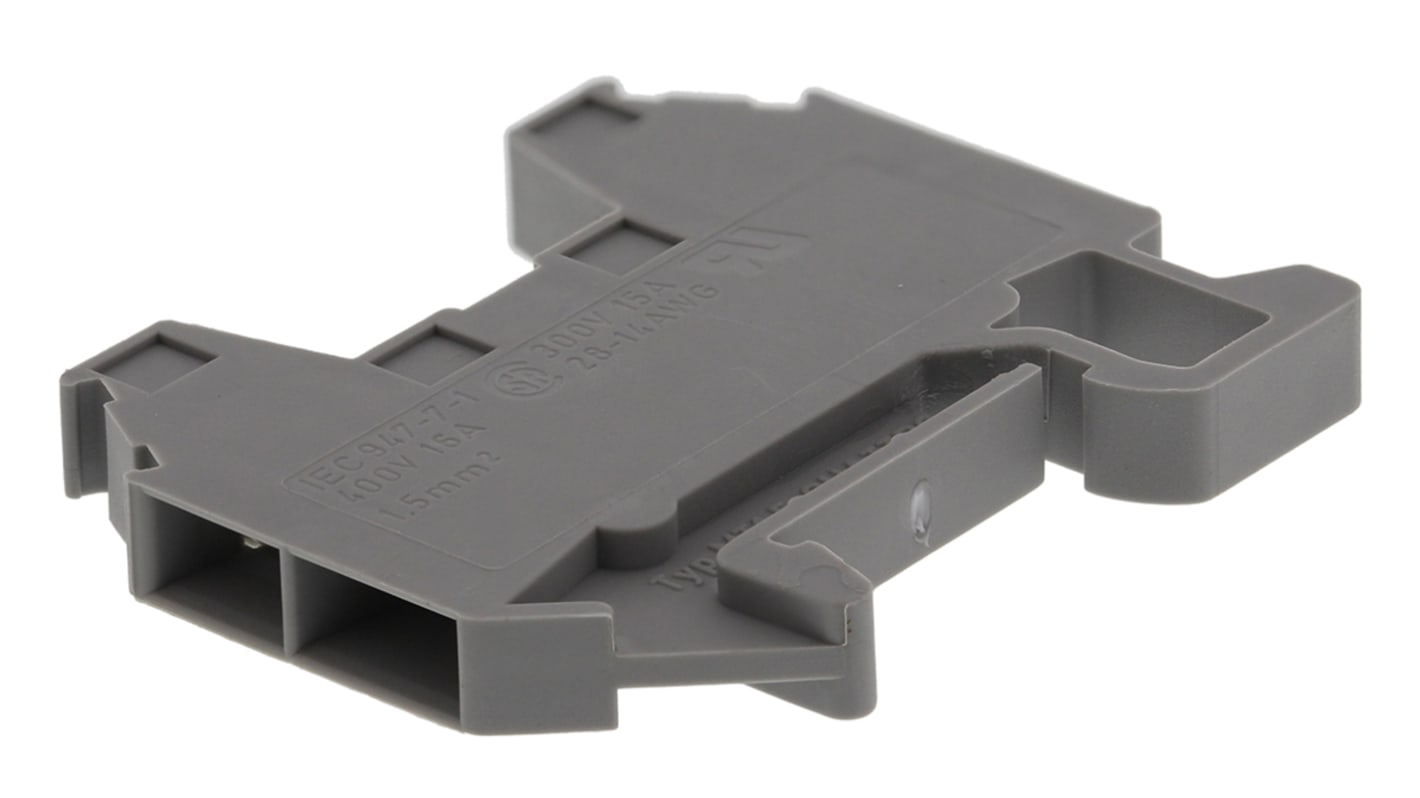 Phoenix Contact 3001679 MT 1.5-QUATTRO Series Grey, 0.14 → 1.5mm², Double-Level, Screw Termination