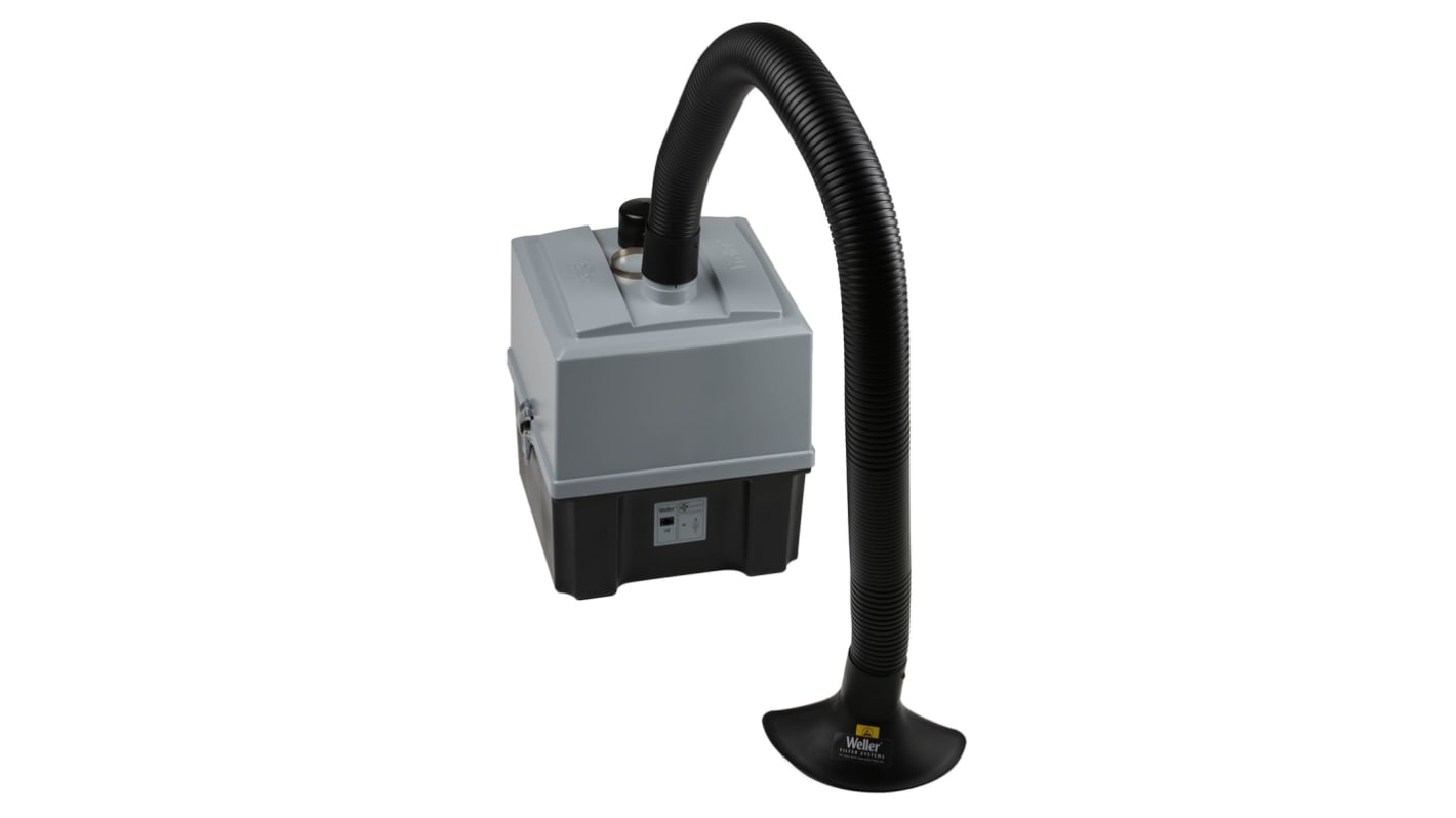 Aspiratore fumi di saldatura Weller, 230V, 110W, 150m³/h max, pre-filtro M5, rumore 53dB(A)