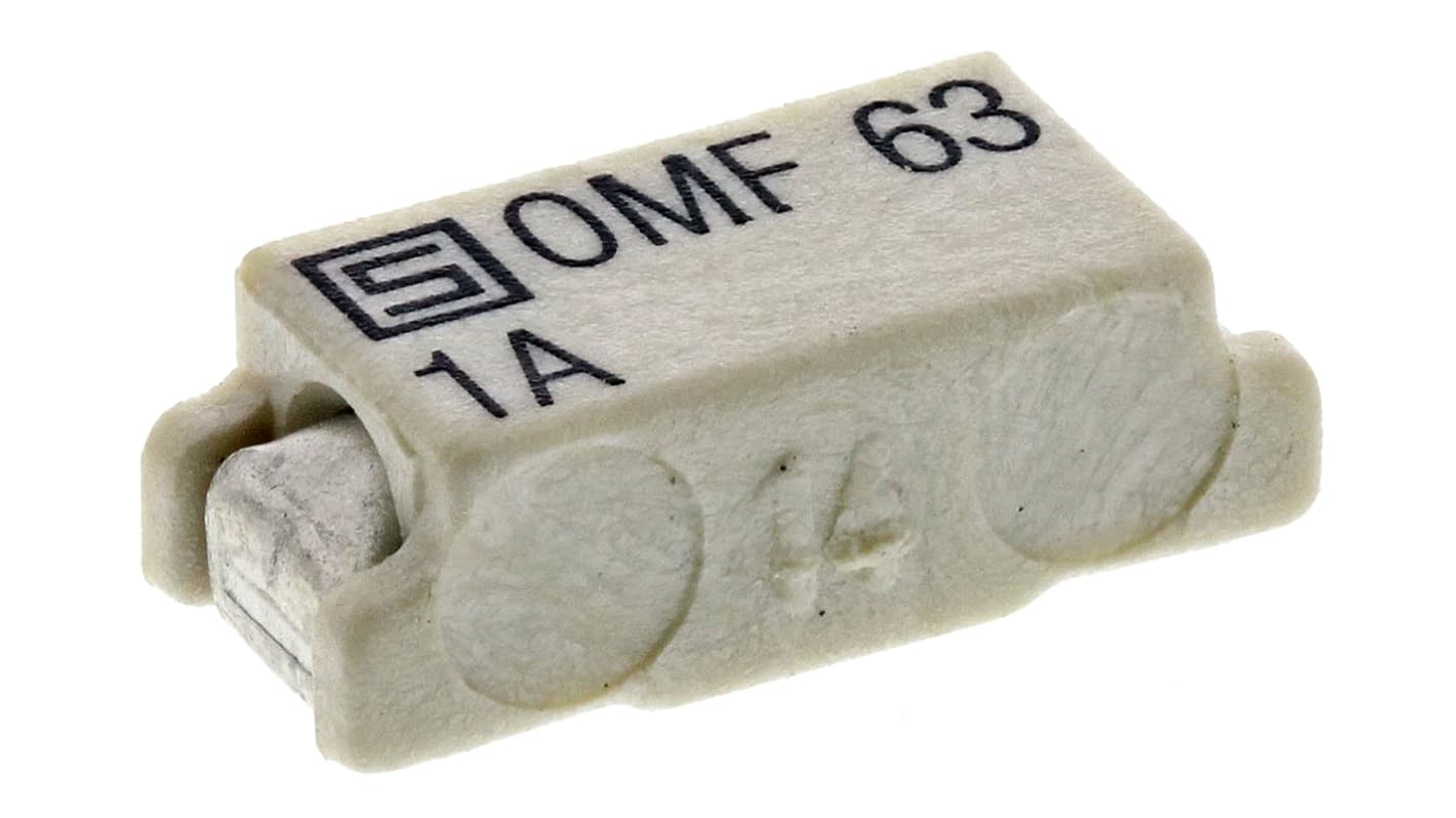 Fusible miniature Schurter, 1A, type F, 63V c.a. / V c.c.