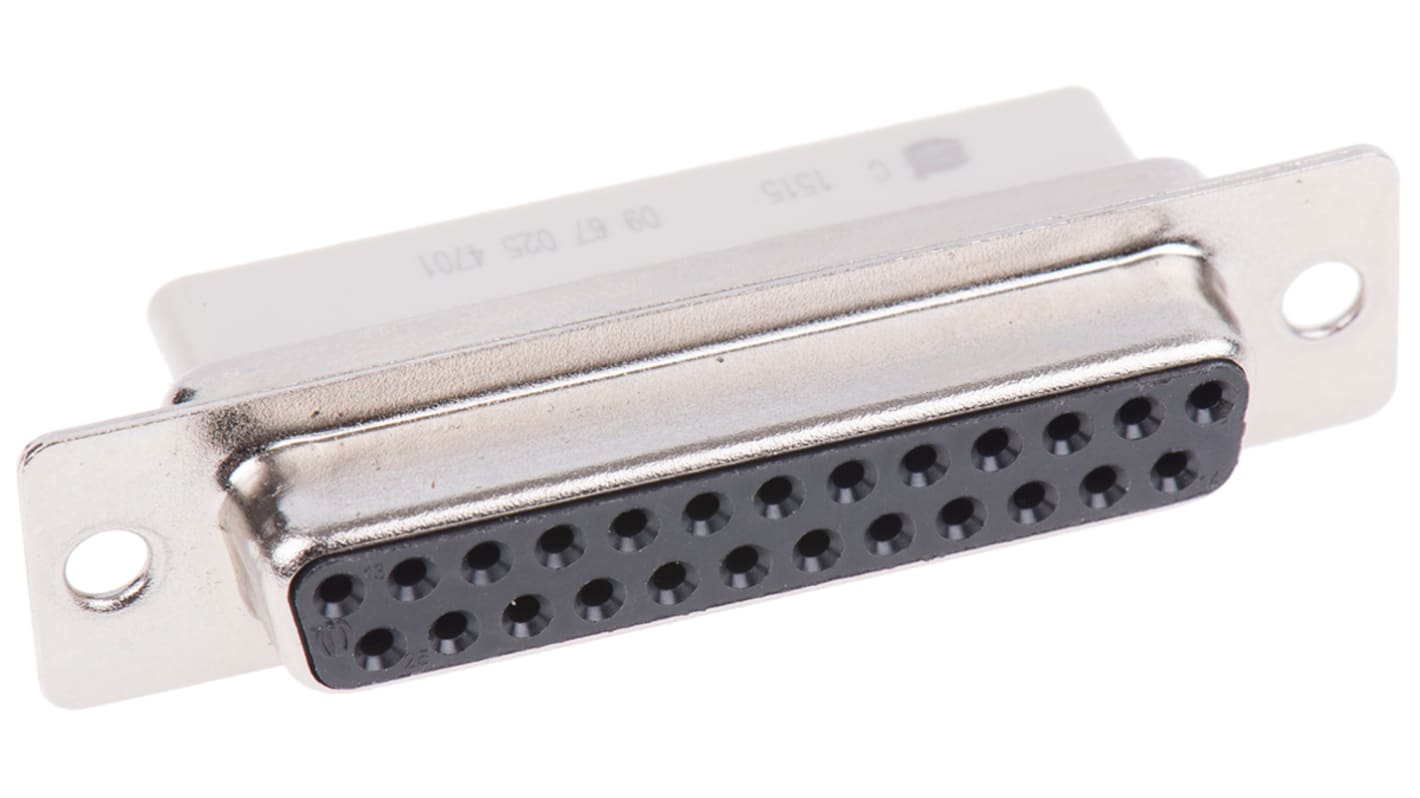 HARTING D-subコネクタ, 25極, メス, ケーブルマウント HARTING D-subコネクタ, 25極, メス, ケーブルマウント
