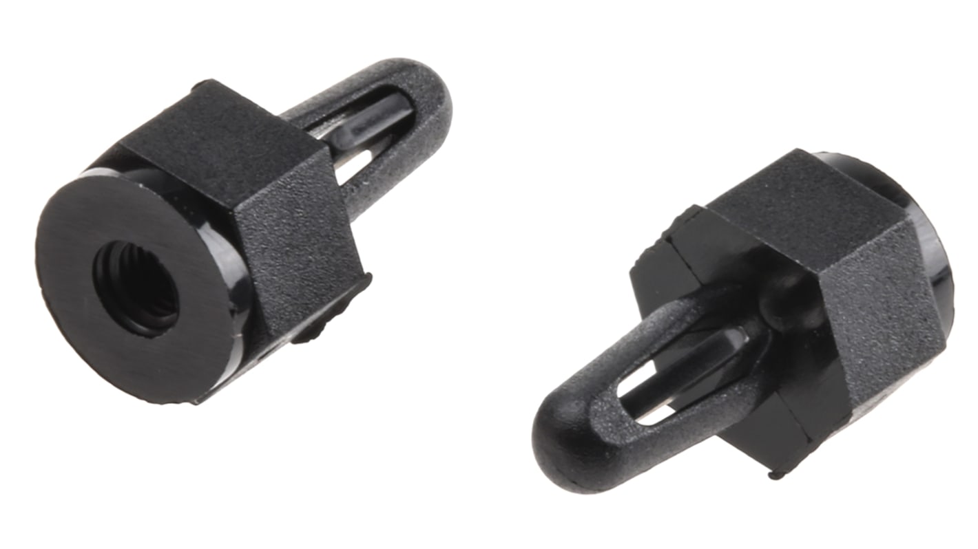 TCBN-T1-M3-8-6, 6mm High Nylon PCB Support Pillar for 4mm PCB Hole