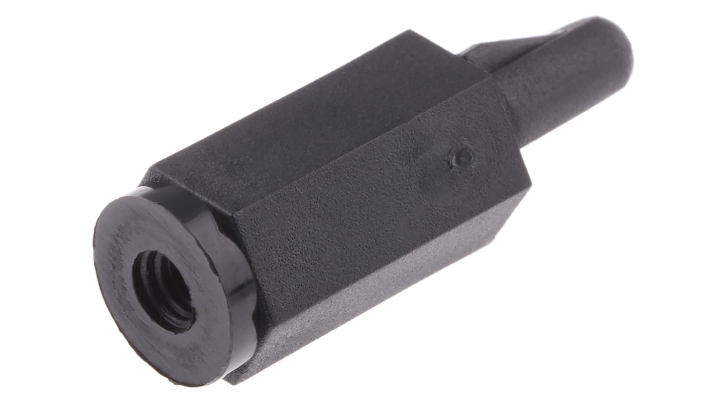 Colonnina di supporto PCB in Nylon Essentra, H. 15mm, Ø foro PCB 4mm