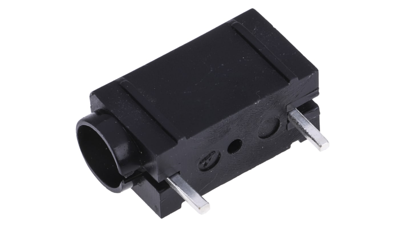 RS PRO 4 mm Bananenbuchse Schwarz, Kontakt versilbert, 50V / 10A
