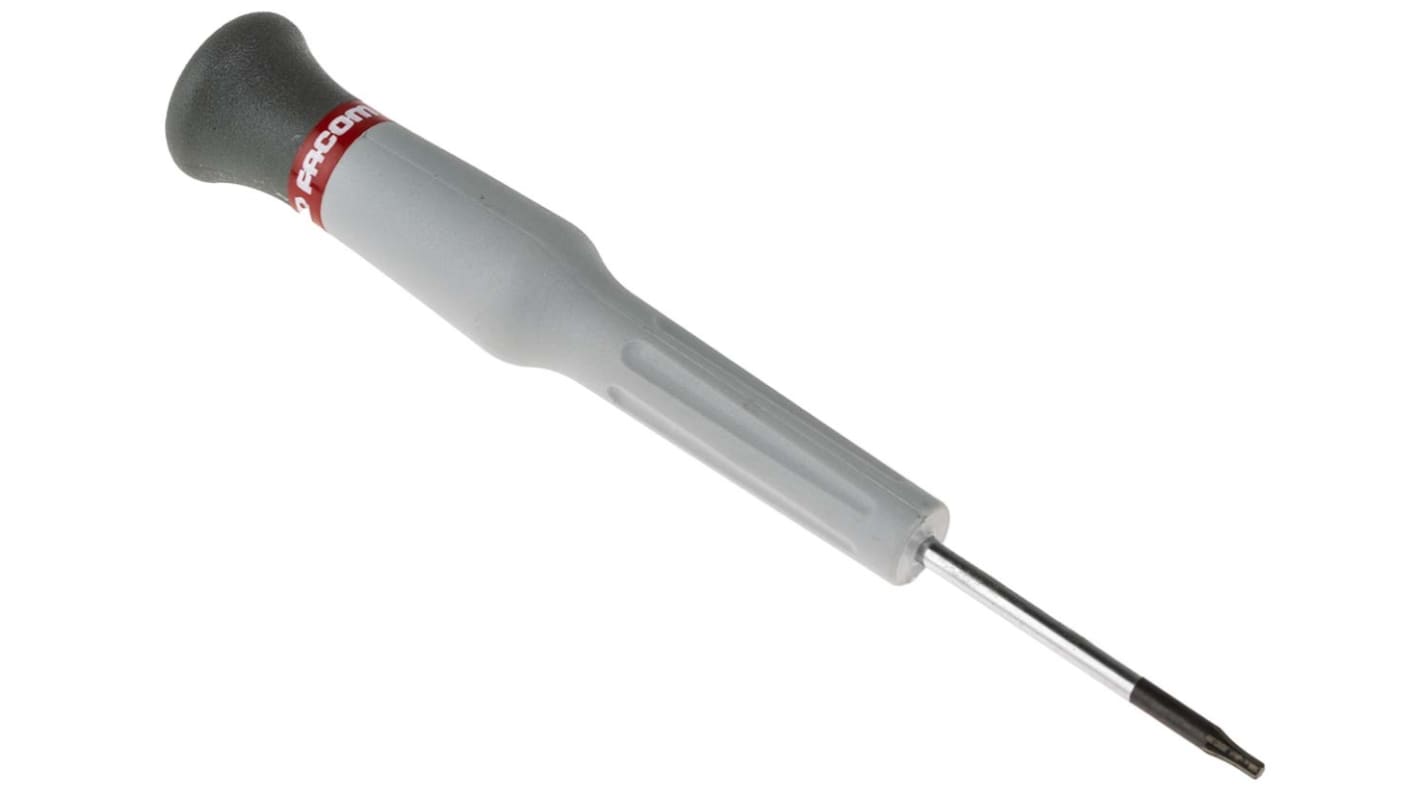 Facom Torx Precision Screwdriver, T6 Tip, 35 mm Blade, 117 mm Overall