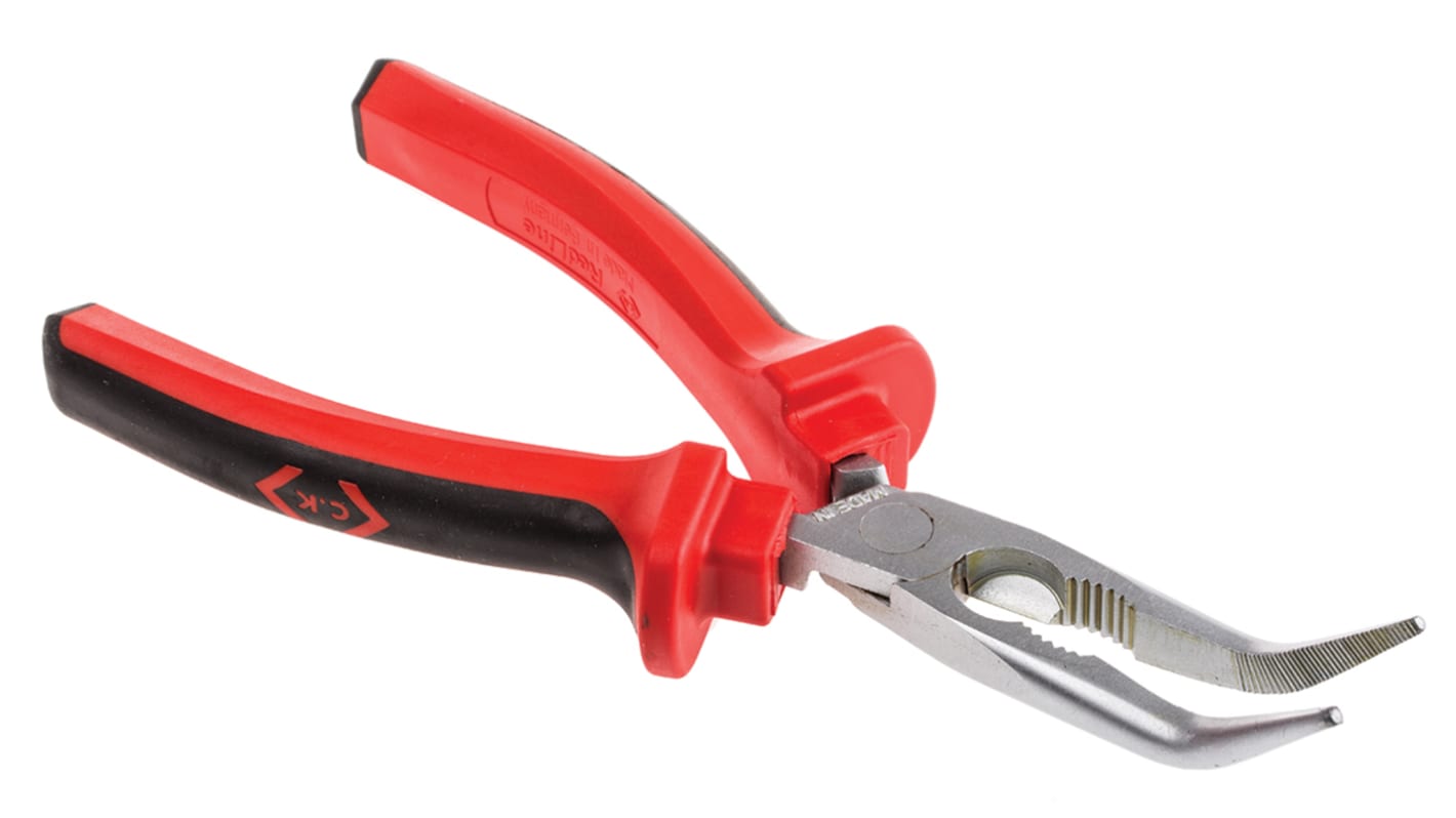 CK Long Nose Pliers, 200 mm Overall, Straight Tip