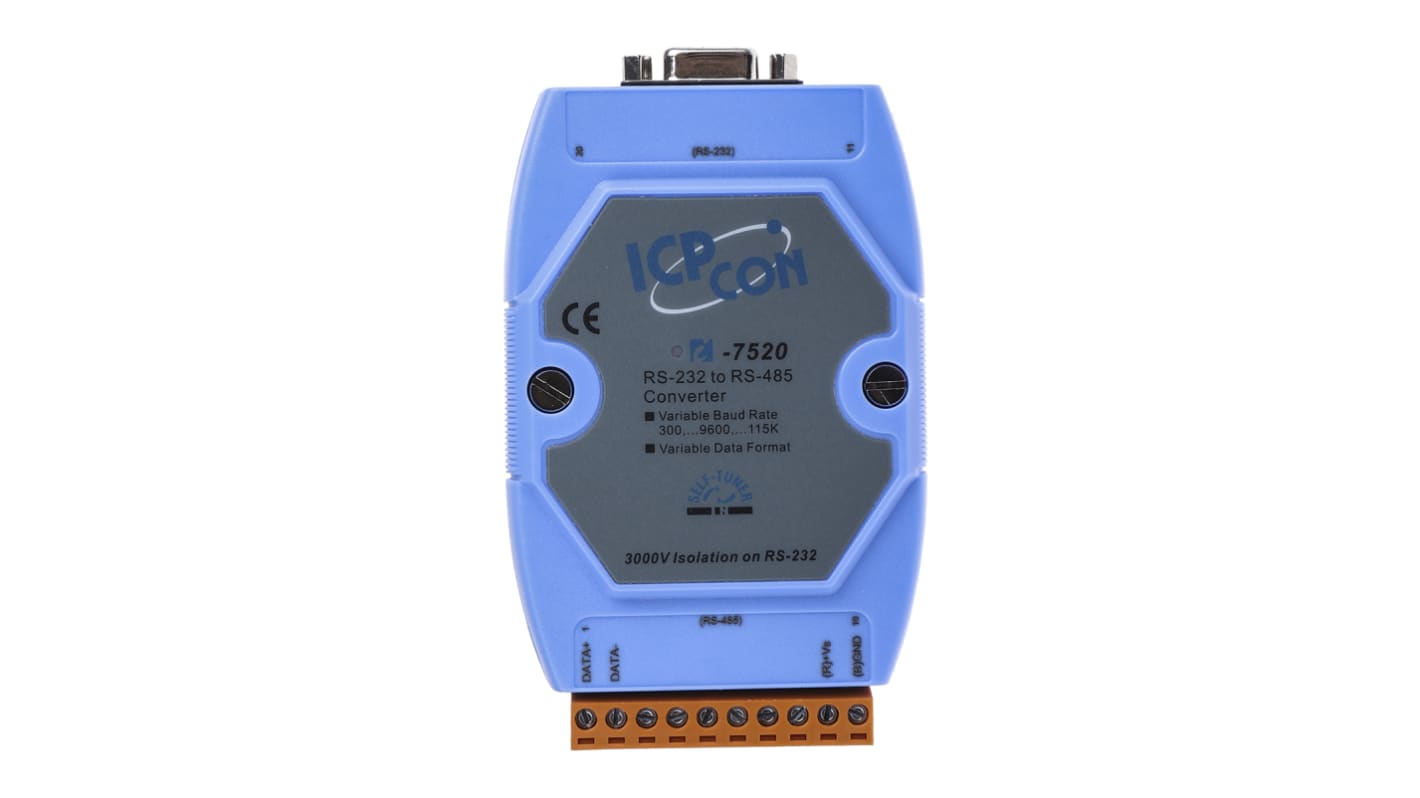 ICP DAS USA RS232, RS485 Ethernet Media Converter