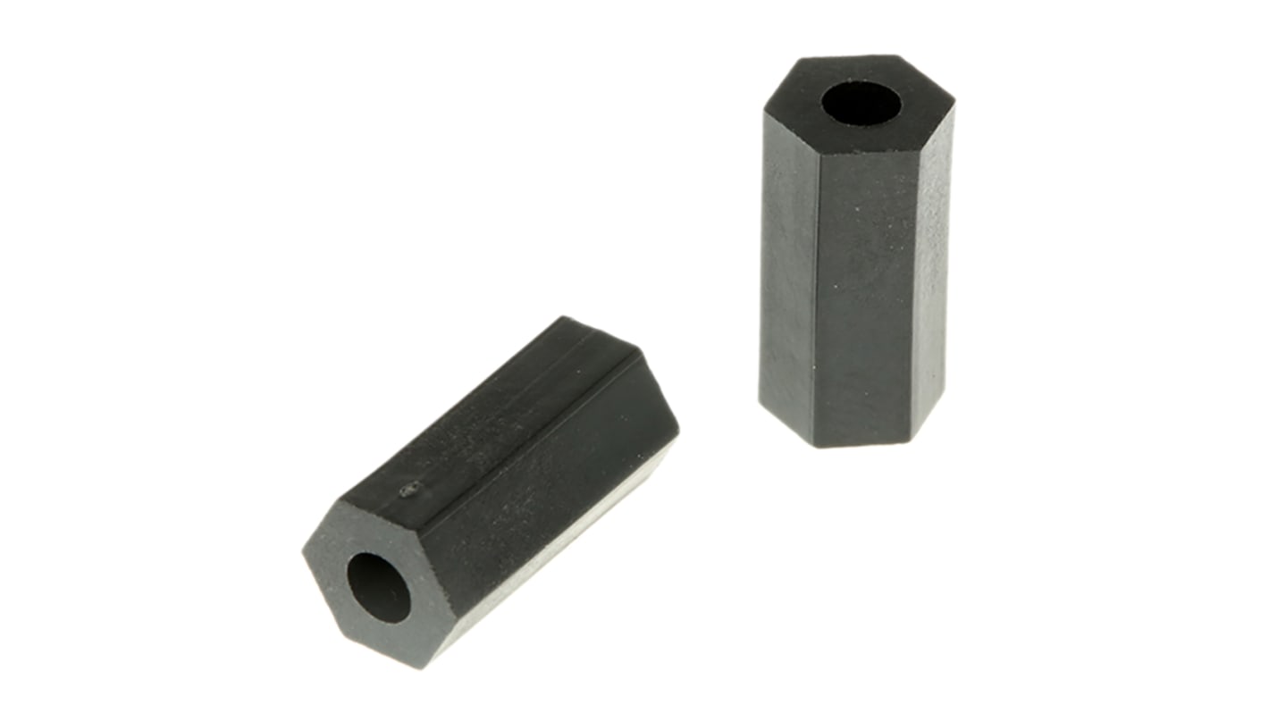 HEXAGONAL PLASTIC SPACER 14MM LENGHTH