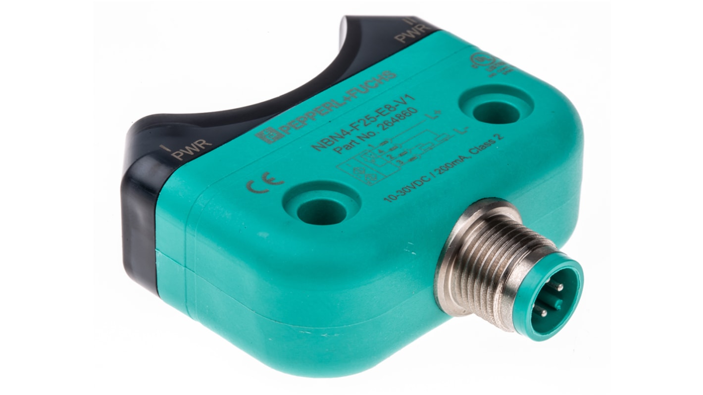 Rs-Online Sensore di prossimità a parallelepipedo Pepperl + Fuchs M12 rilevamento 4 mm 10 → 30 V c.c