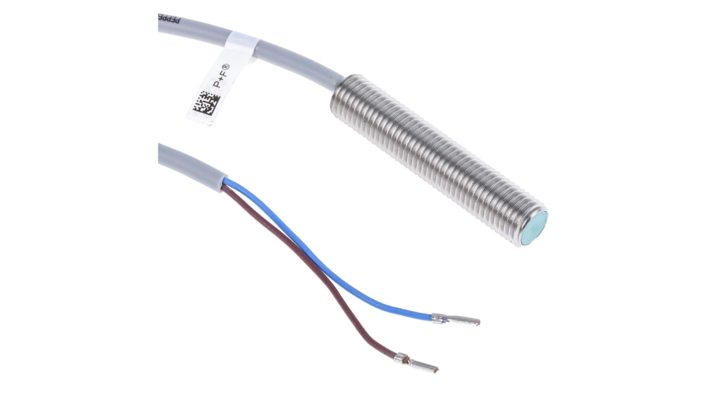 Rs-Online Sensore di prossimità Cilindro filettato Pepperl + Fuchs M8 rilevamento 1 5 mm 5 → 60 V cc