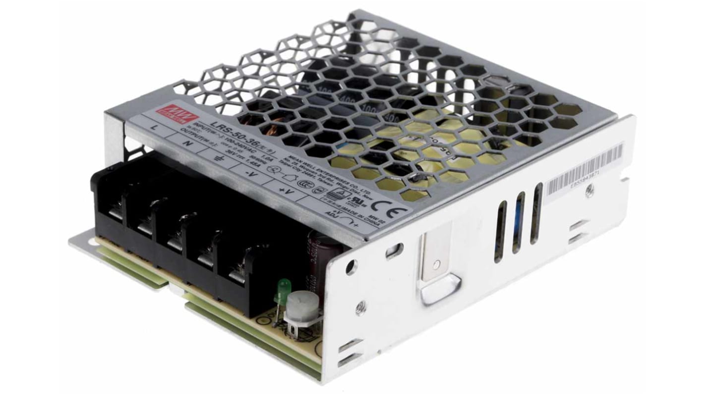 MEAN WELL スイッチング電源 36V dc 1.45A 52.2W