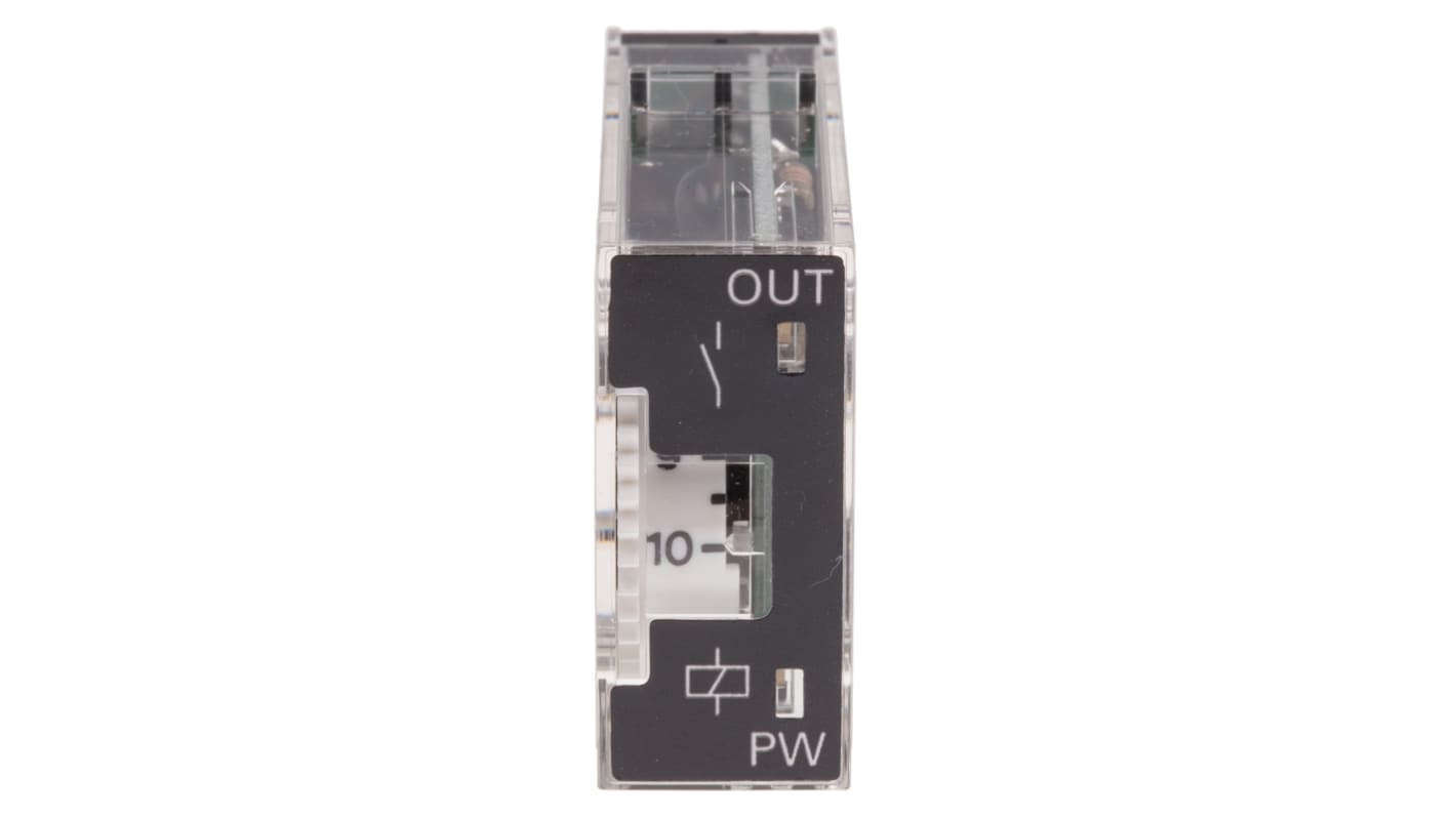 Omron 24V ac Timer Relay, Multi-funktions timerfunktioner Panelmontering