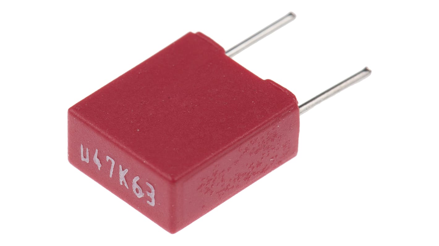 MKS2C034701C00KSSD | WIMA フィルムコンデンサ, 40 V ac, 63 V