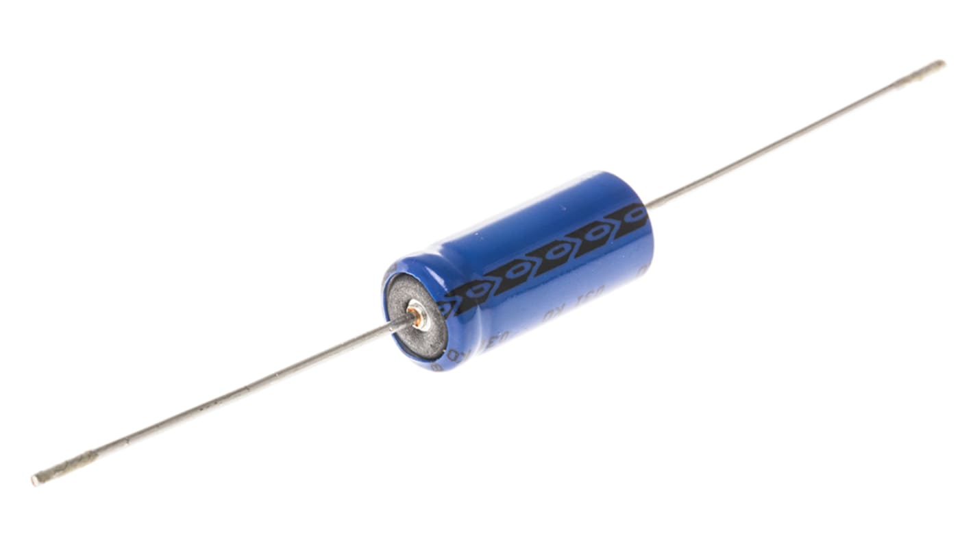 MAL203137101E3 | Vishay 100μF,40V dc コンデンサ, アキシアル MAL203137101E3 | Vishay 100μF,40V dc コンデンサ, アキシアル