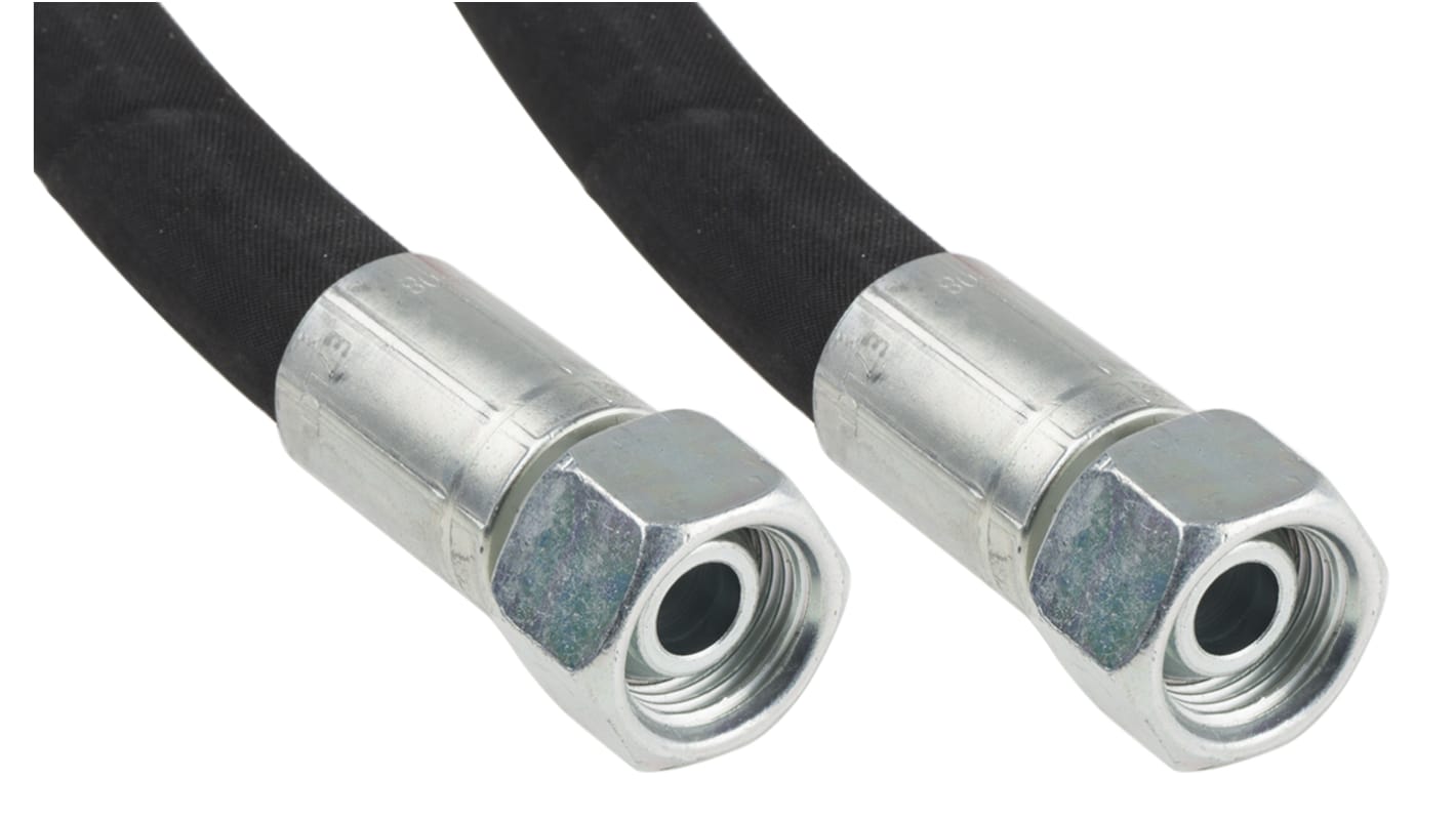 Tubo idraulico RS PRO, lungo 856mm, Øint 1/2poll, connettore A: , connettore A: Straight G 1/2 Femmina, B: , B: Dritto