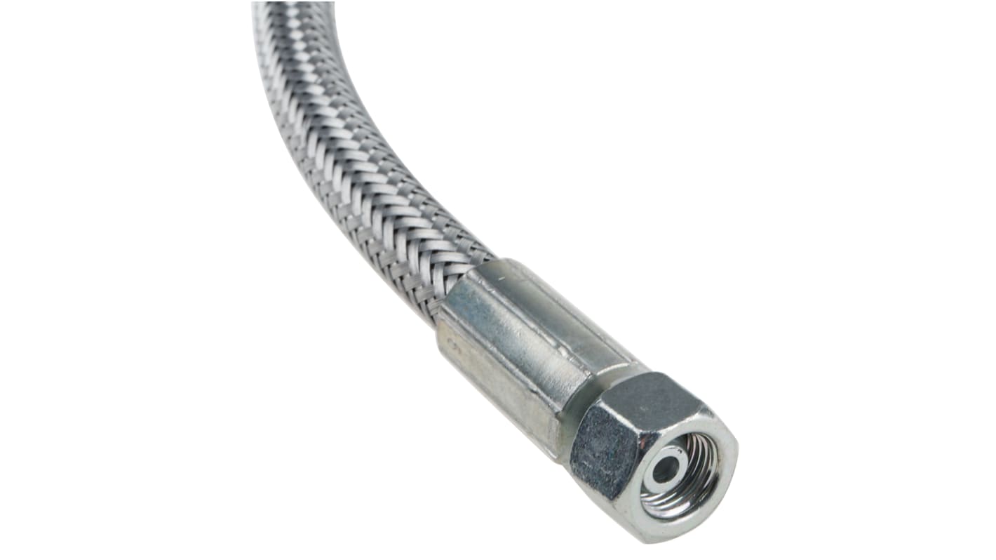 RS PRO 750mm Galvanized Steel Wire Hydraulic Hose Assembly, 190bar Max Pressure