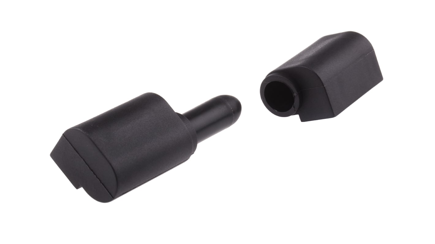 RS PRO Thermoplastic Barrel Hinge with a Lift-off Pin, Screw Fixing, 83mm x 28mm x 22mm