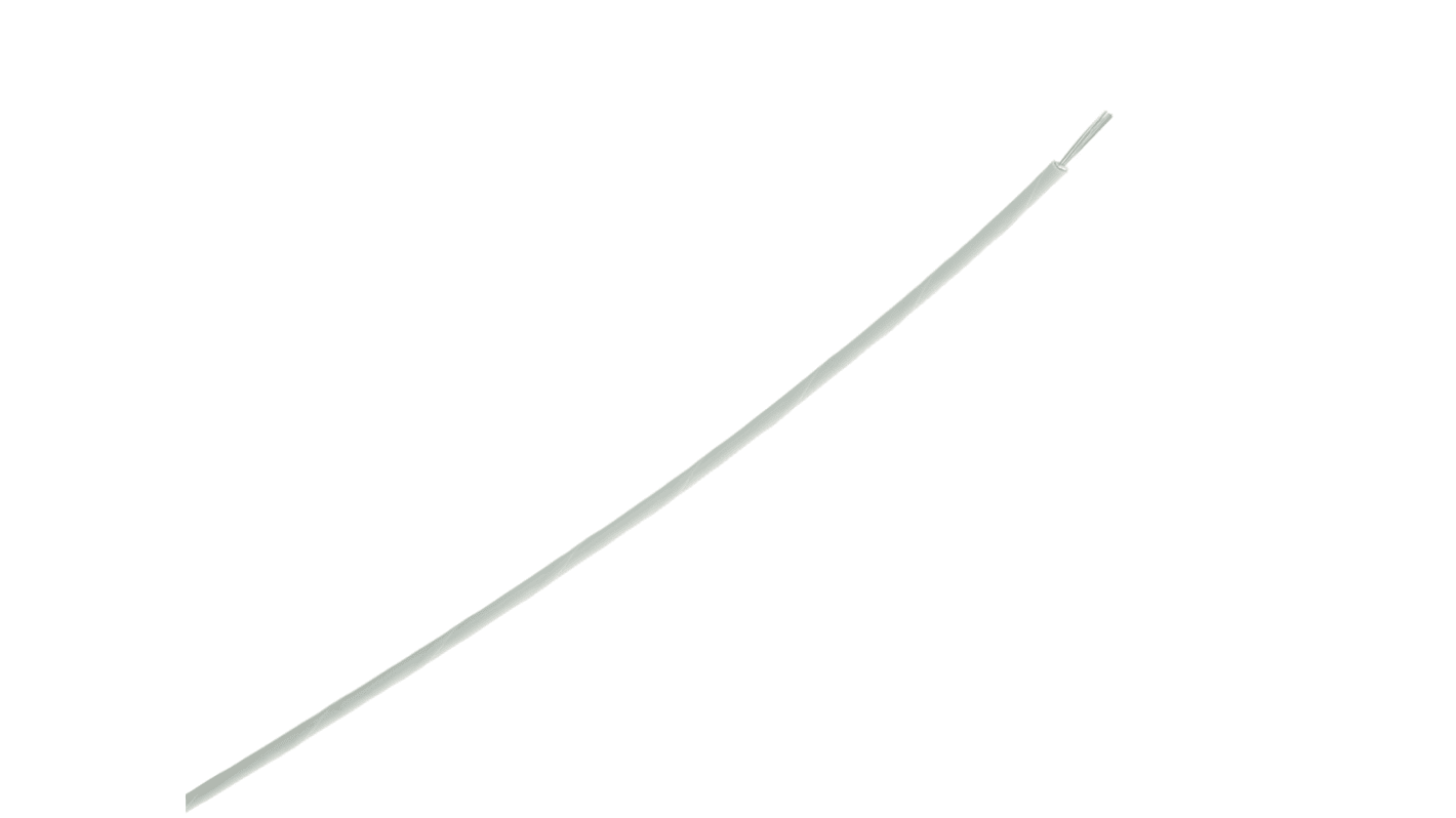 RS PRO Green 0.33mm² Hook Up Wire, 22 AWG, 19/0.15 mm, 100m, Polyamide Insulation