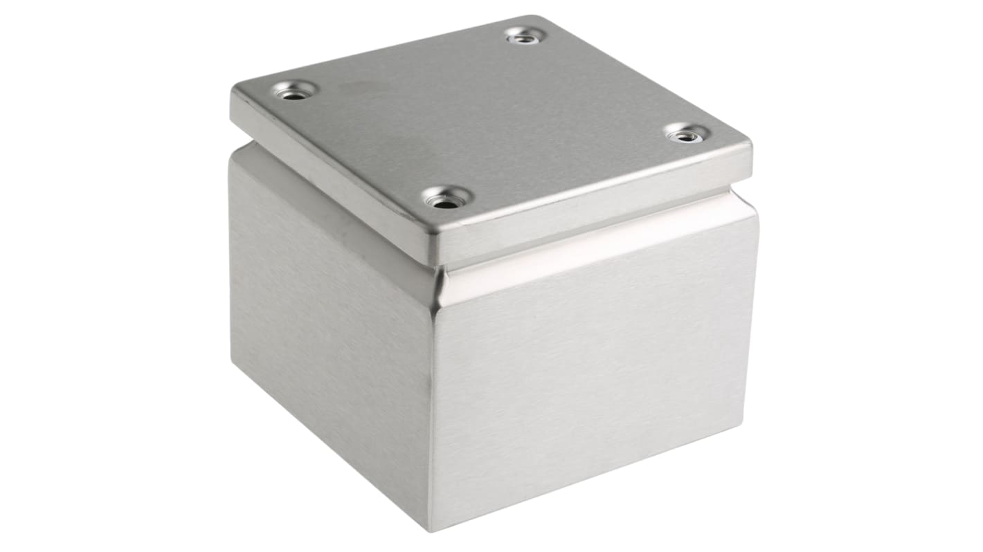 Rittal KL Series 304 Stainless Steel Terminal Box, IP66, 150 mm x 150 mm x 120mm