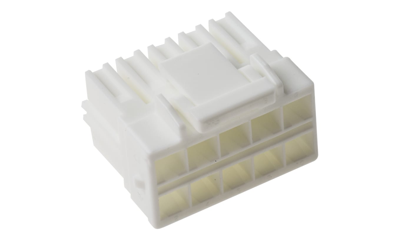 Hirose, EnerBee DF33C Female Connector Housing, 4mm Pitch, 10 Way, 2 Row