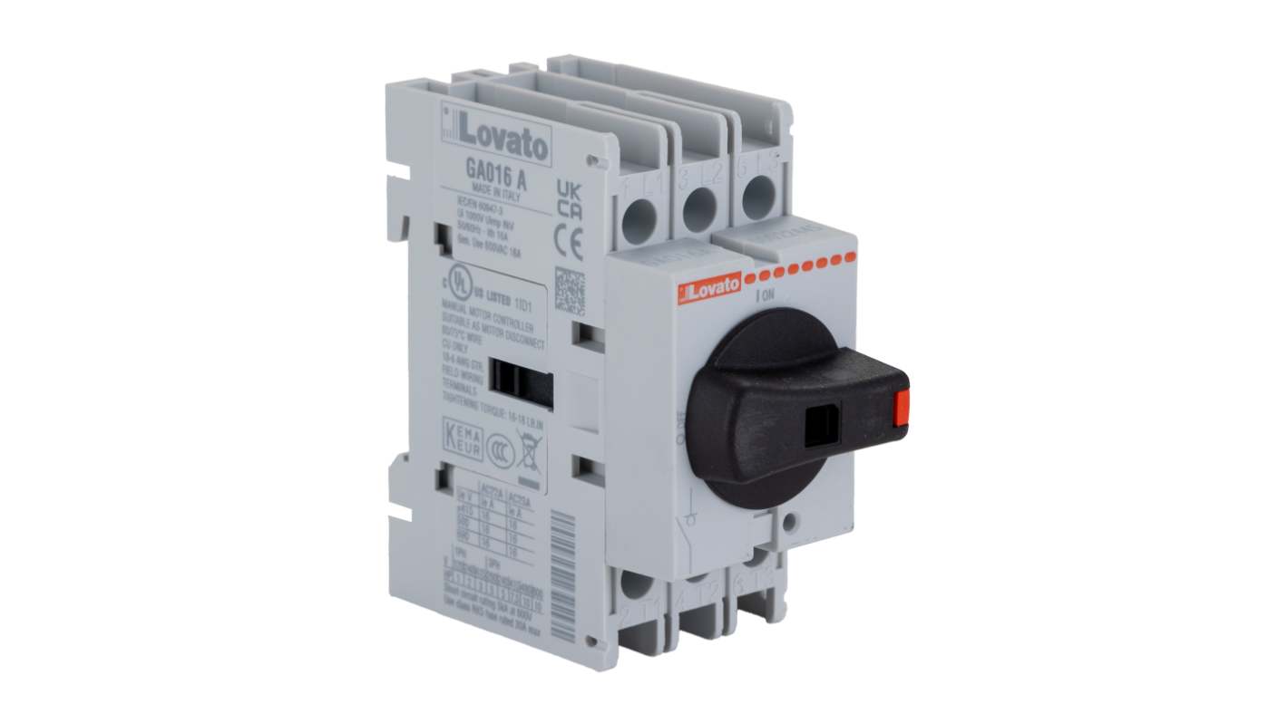 Izolační spínač, řada: GA 3P 3NO 16A 11kW IP65