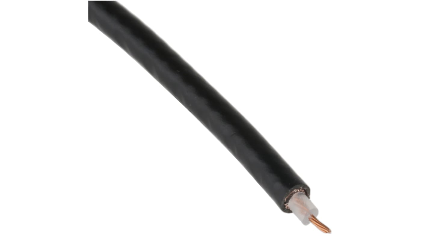 Alpha Wire Alpha Essentials Coaxial Cable Series Coaxial Cable, 30m, RG174/U Coaxial, Unterminated