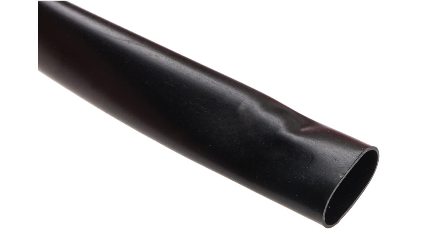 Alpha Wire PVC Black Cable Sleeve, FIT Wire Management Series