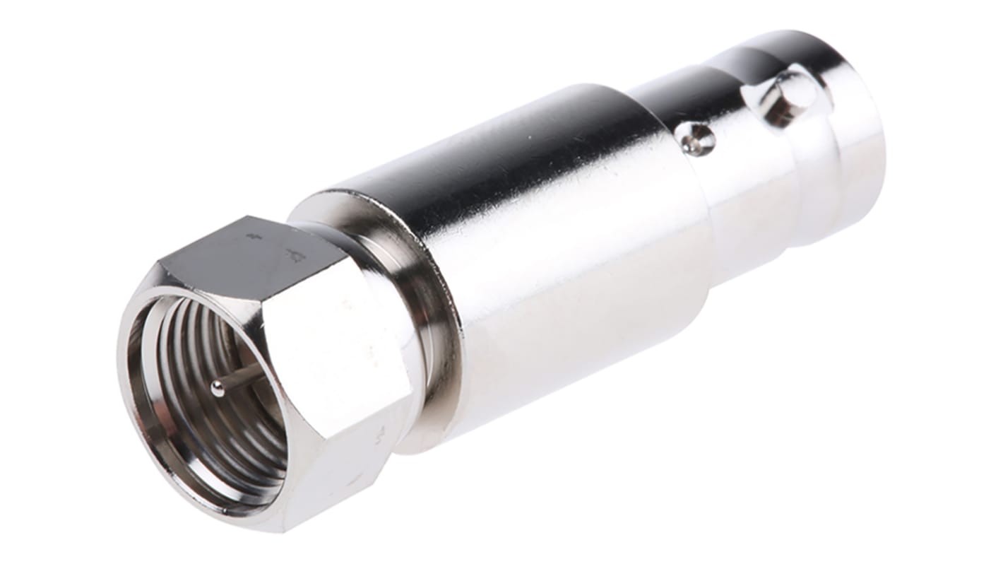 Telegartner Straight RF Adapter BNC Socket to Type F Plug