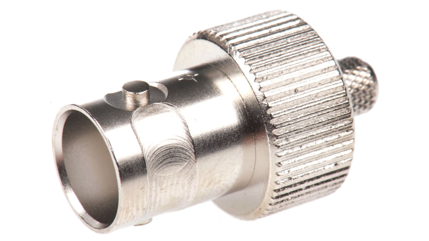 Telegartner, Jack Cable Mount BNC Connector, 50Ω, Crimp Termination, Straight Body