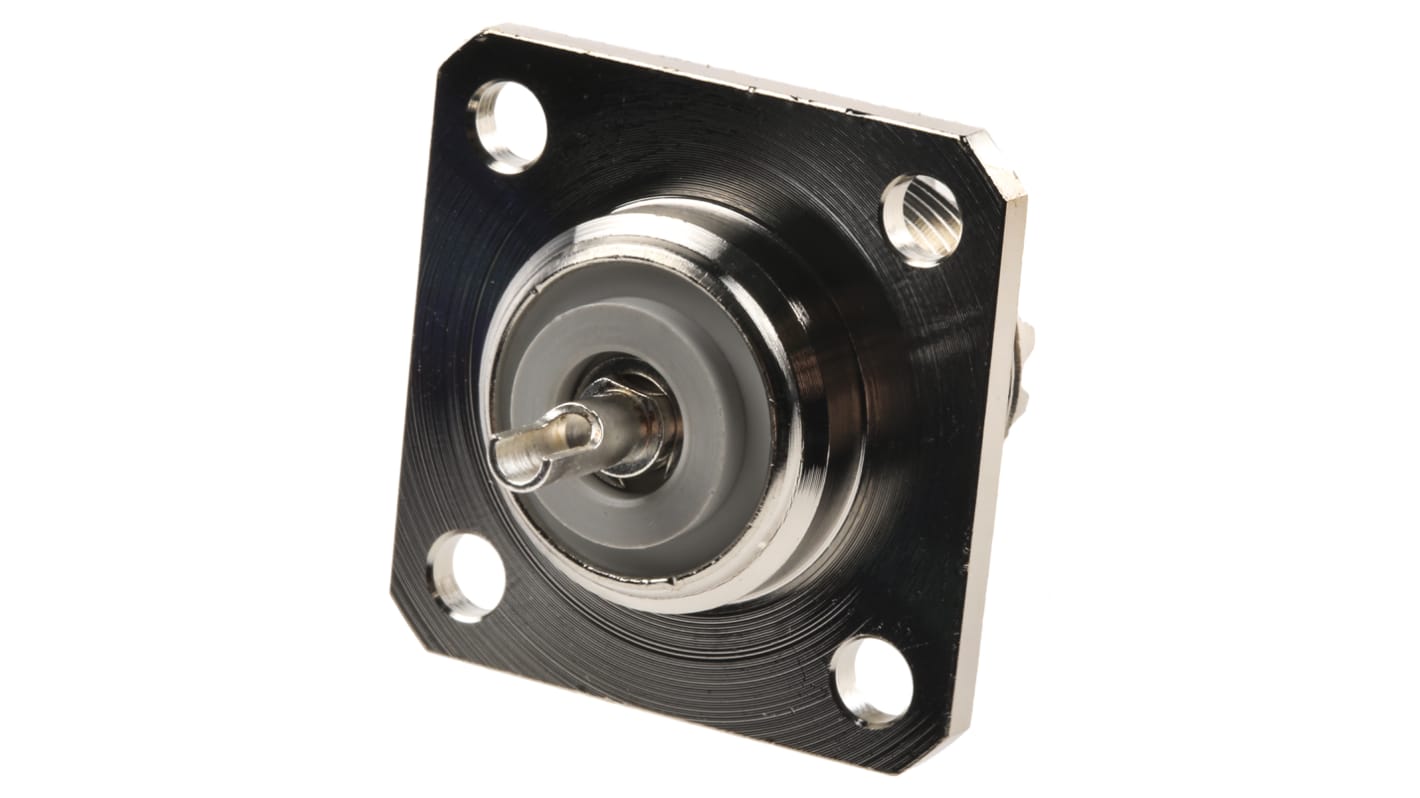 Telegartner Buchse Koaxialsteckverbinder UHF-Steckverbinder, Tafelmontage Löt-Anschluss, Standard, Gerade