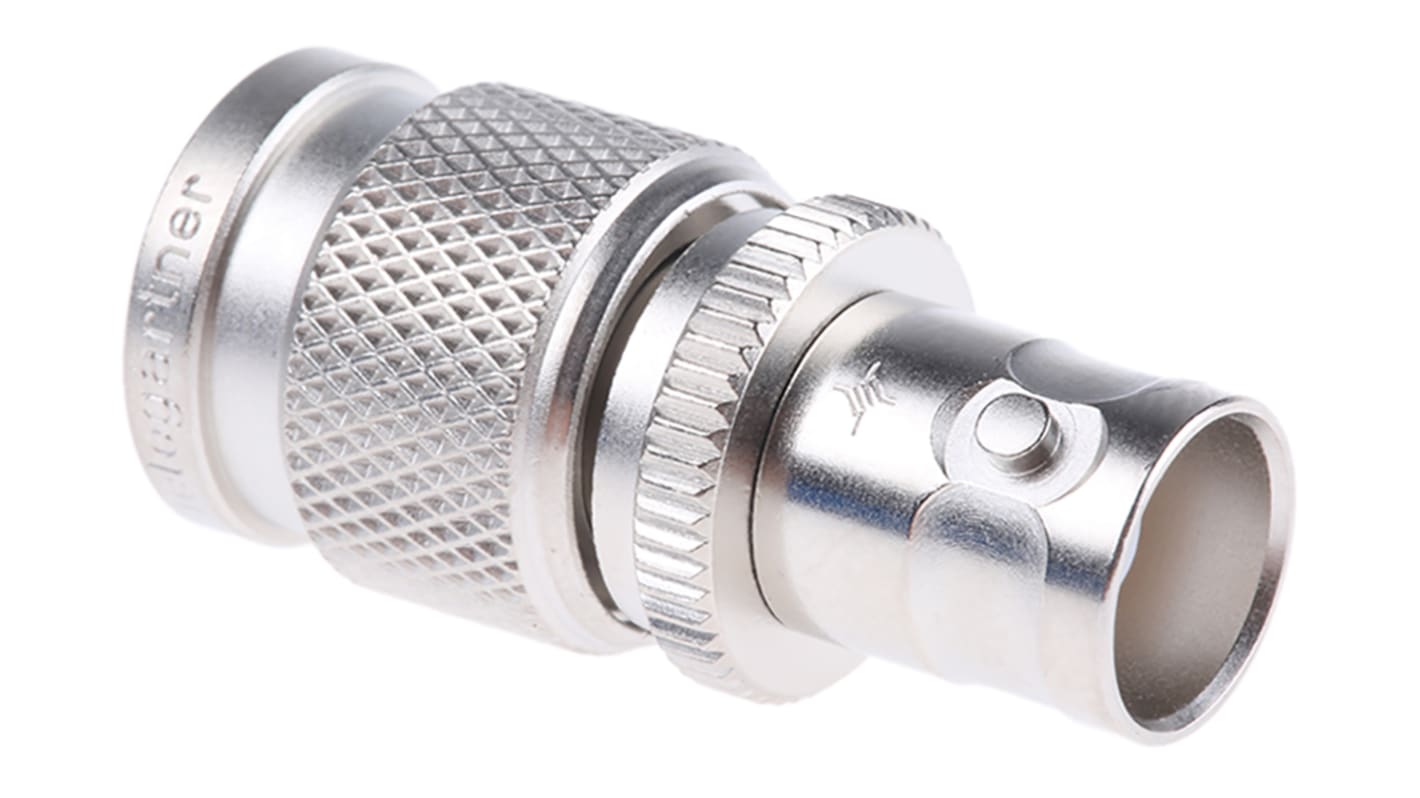 Adaptador de RF Telegartner J01019B0000, Hembra Recto BNC a Macho TNC