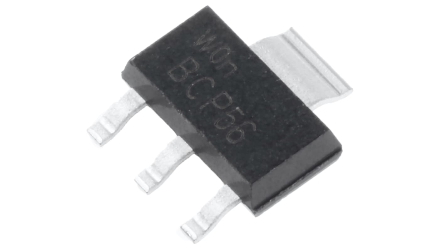 Nexperia BCP56,115 NPN Transistor, 1 A, 80 V, 4-Pin SOT-223