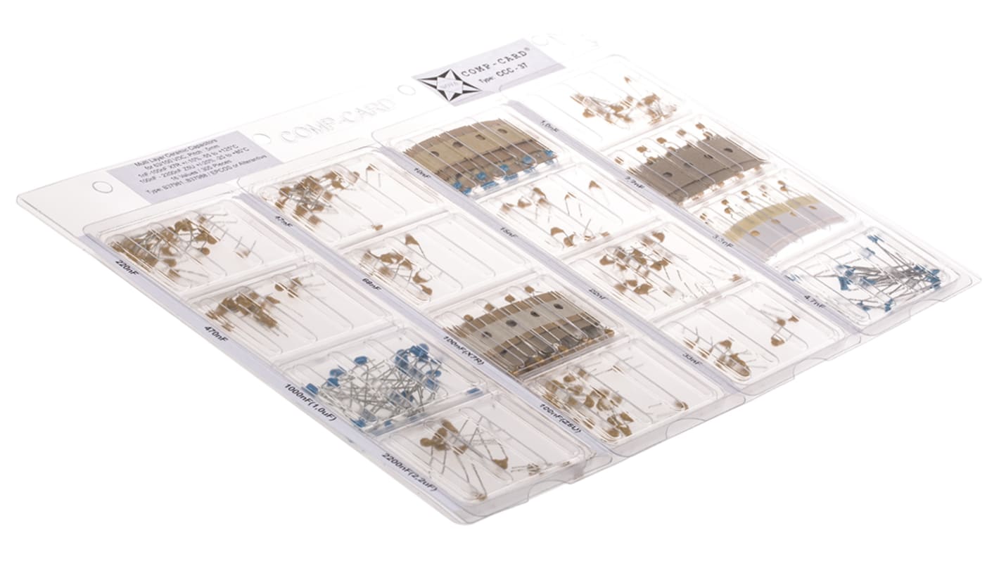 Nova, Through Hole Ceramic Capacitor Kit 305 pieces