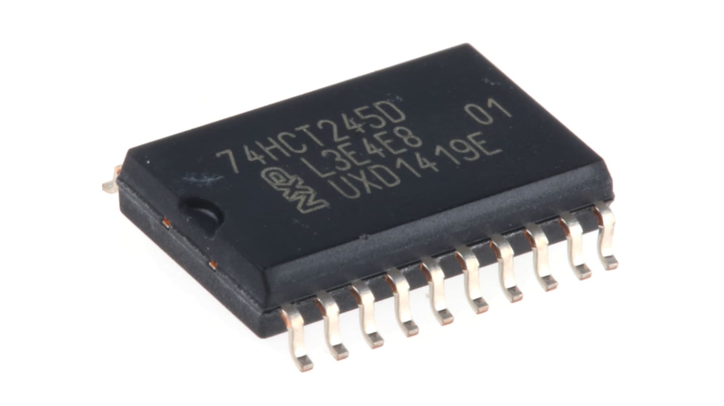 Flip-flop IC 74HCT245D,652, HCT, 20-tüskés, SOIC