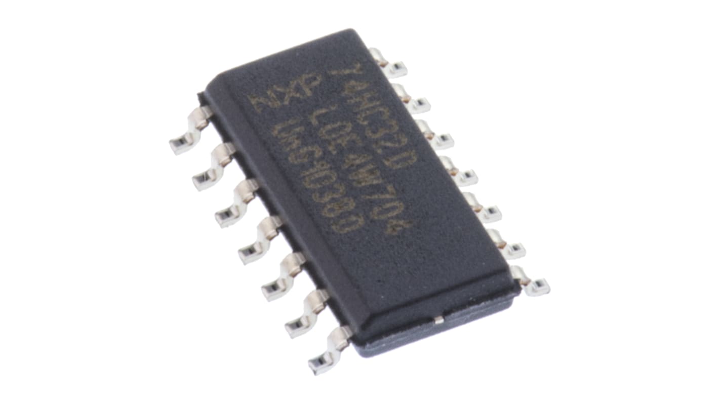 Nexperia 74HC32D,652, Quad 2-Input OR Logic Gate, 14-Pin SOIC