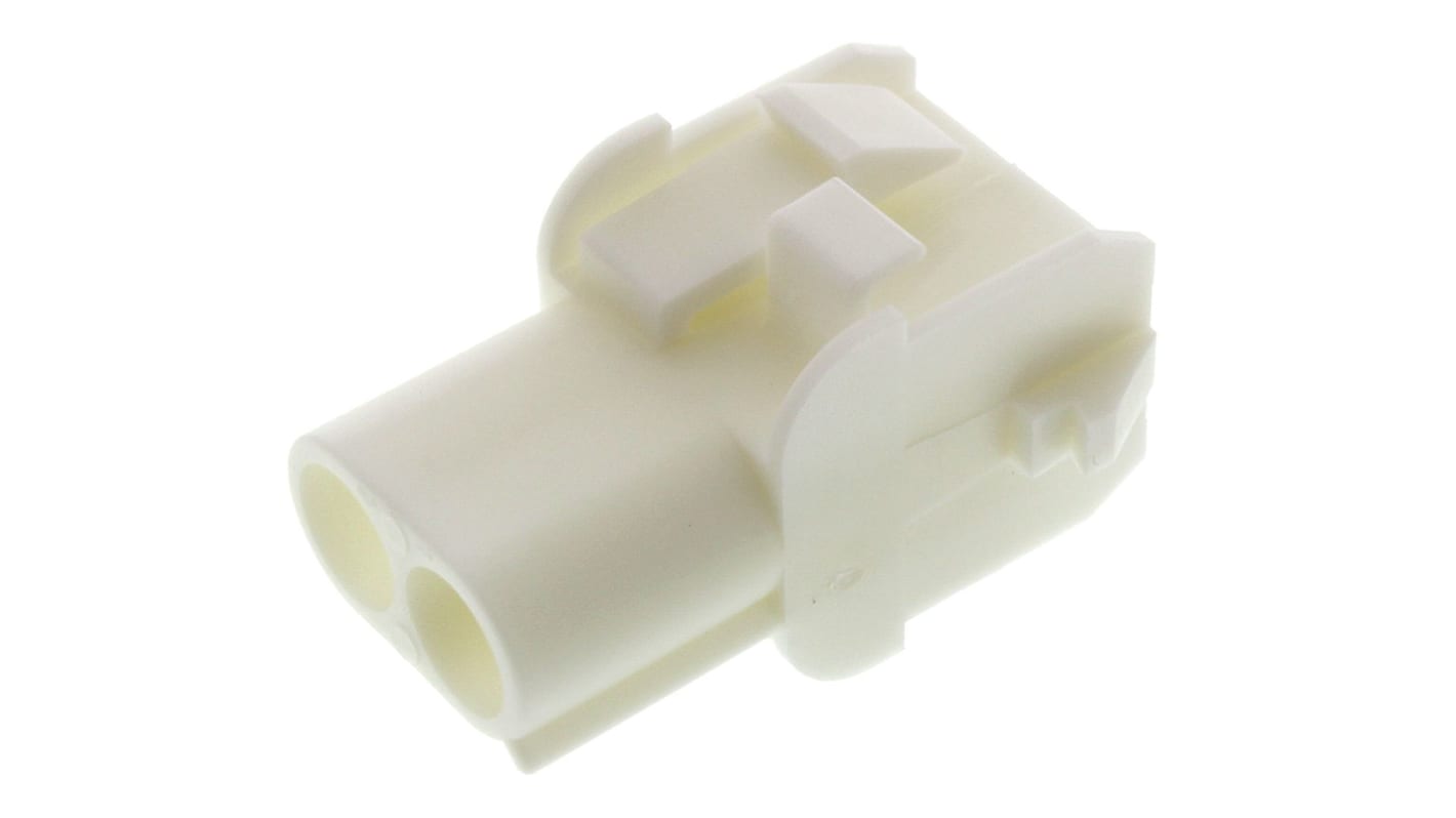 TE Connectivity, Universal MATE-N-LOK Female Connector Housing, 6.35mm Pitch, 2 Way, 1 Row