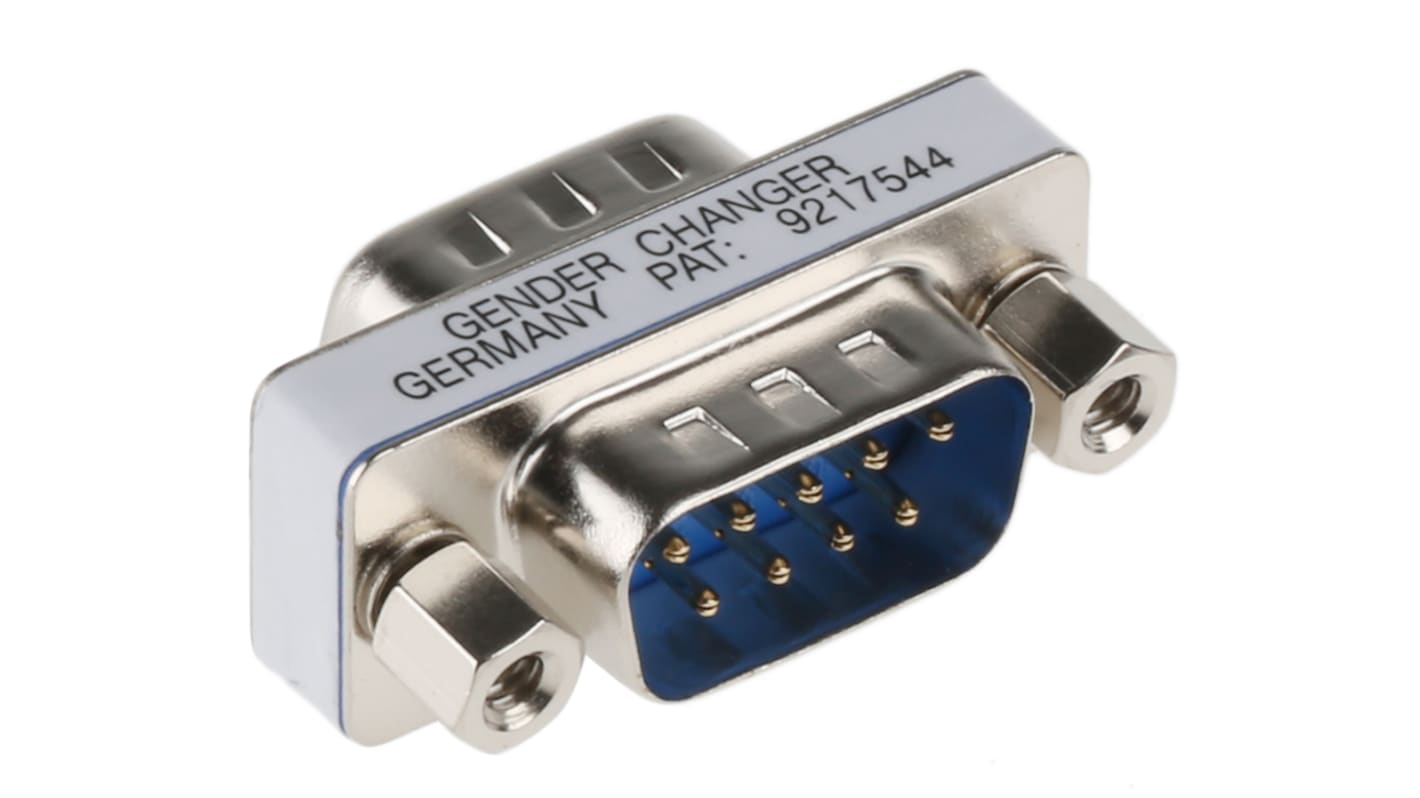 Roline D Sub Adapter Male 9 Way D-Sub to Male 9 Way D-Sub