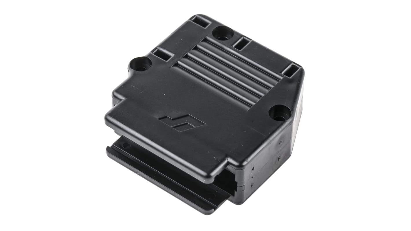 Amphenol Communications Solutions 25针D-Sub外壳, 热塑性塑料壳体, 斜角，直向, B尺寸, 黑色, 863093C系列