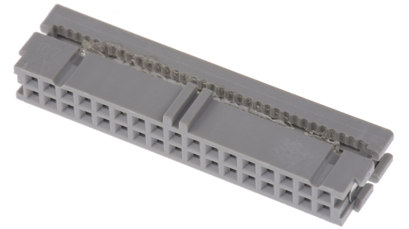 3M 34-Way IDC Connector Socket for Cable Mount, 2-Row