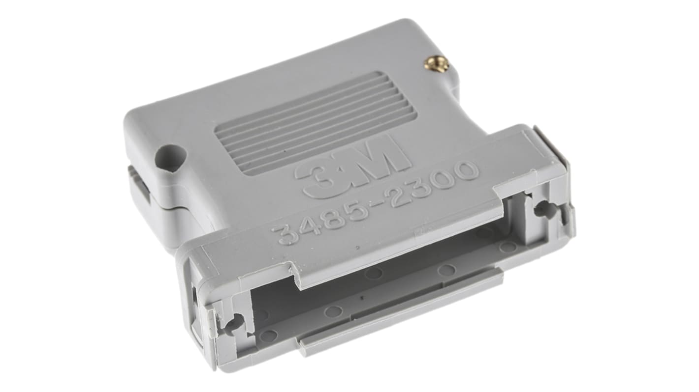 3M 3485 Series PBT D Sub Backshell, 25 Way