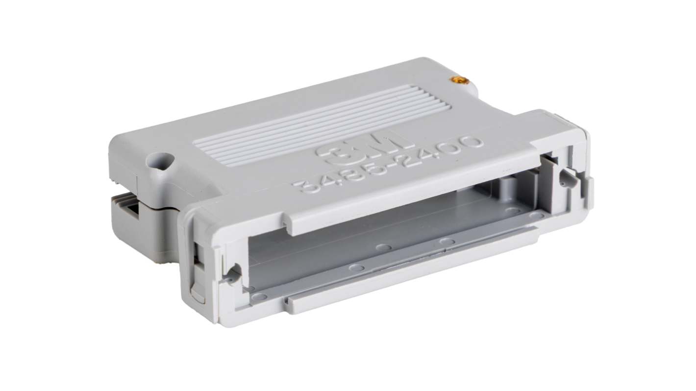 3M 3485 Series PBT D Sub Backshell, 37 Way