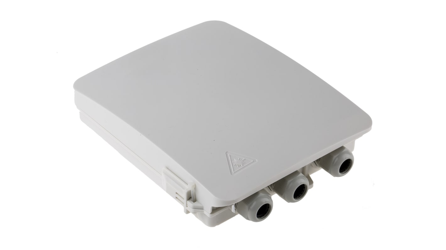 IP65 8 Fibre Terminal Box 2xGland 25